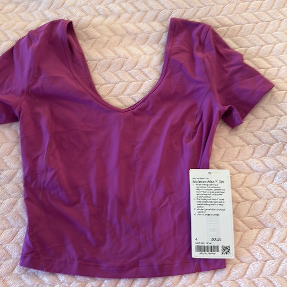 Short sleeve lulu align tee
